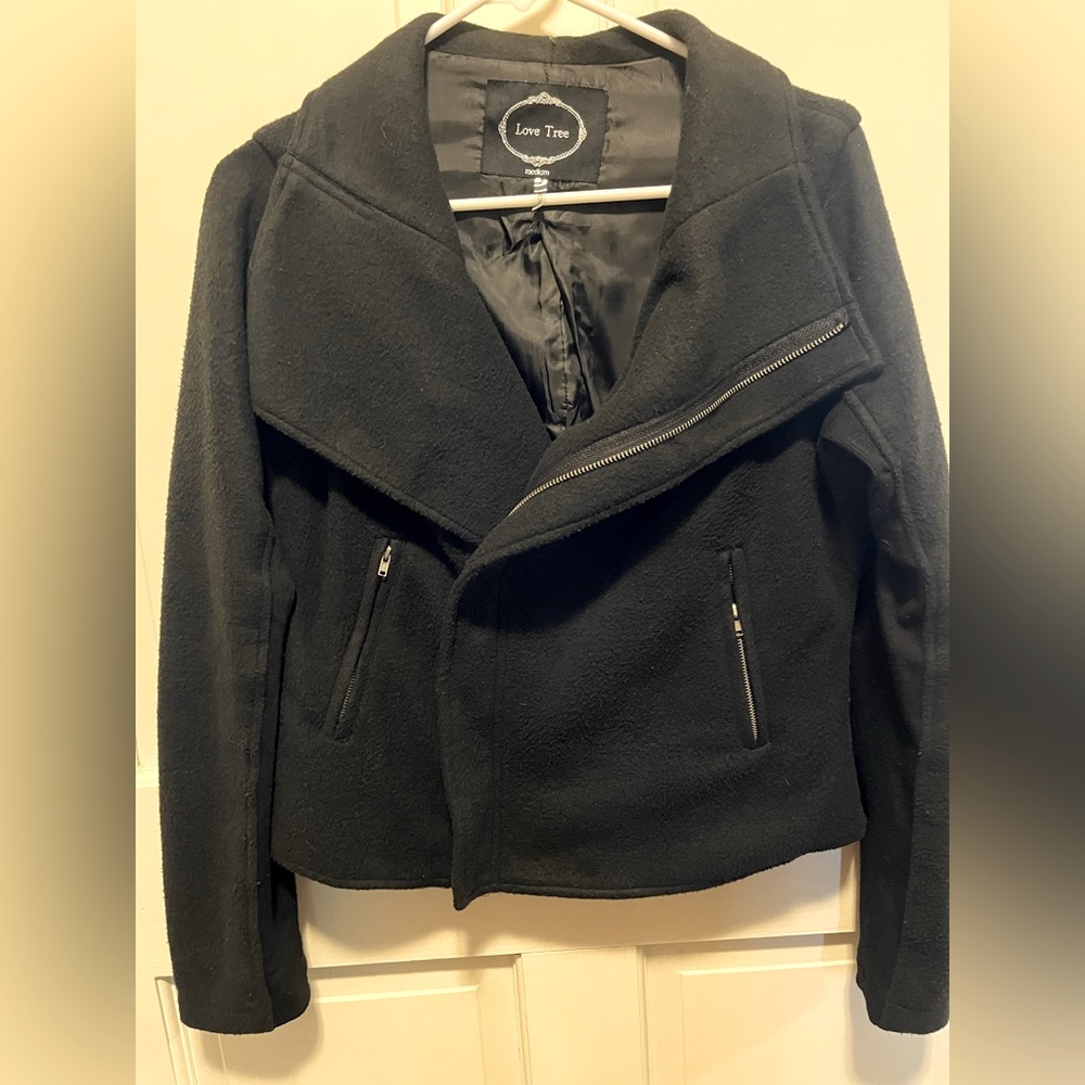 Love Tree M Black Jacket